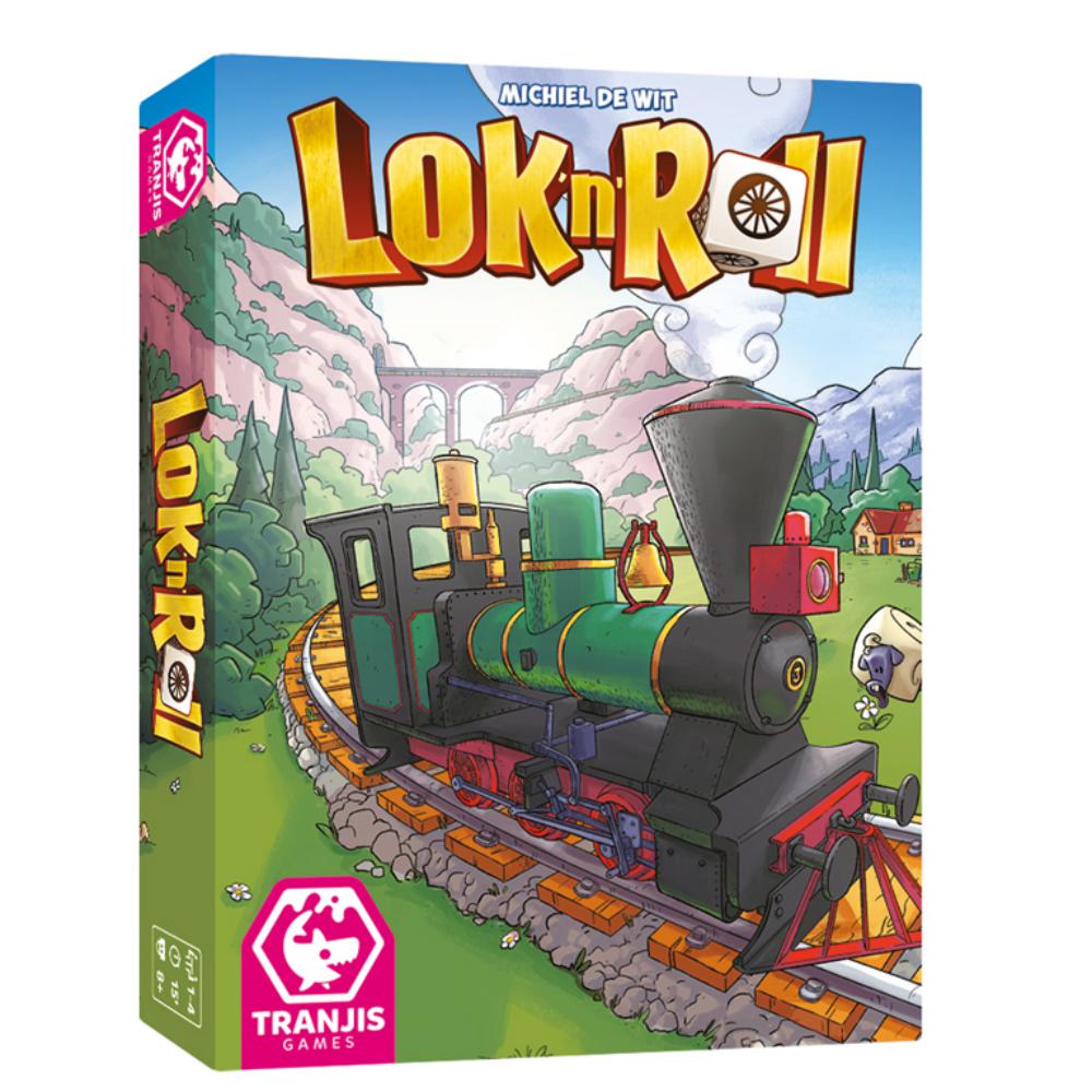 JUEGO TRANJIS LOK’N’ROLL – JUEGO DE CARTAS Y DADOS (+8 AÑOS, 2–6 JUGADORES)