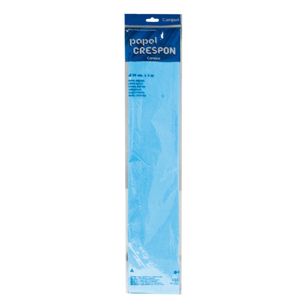 CRESPON MAKRO 0,5X2M AZUL CIEL