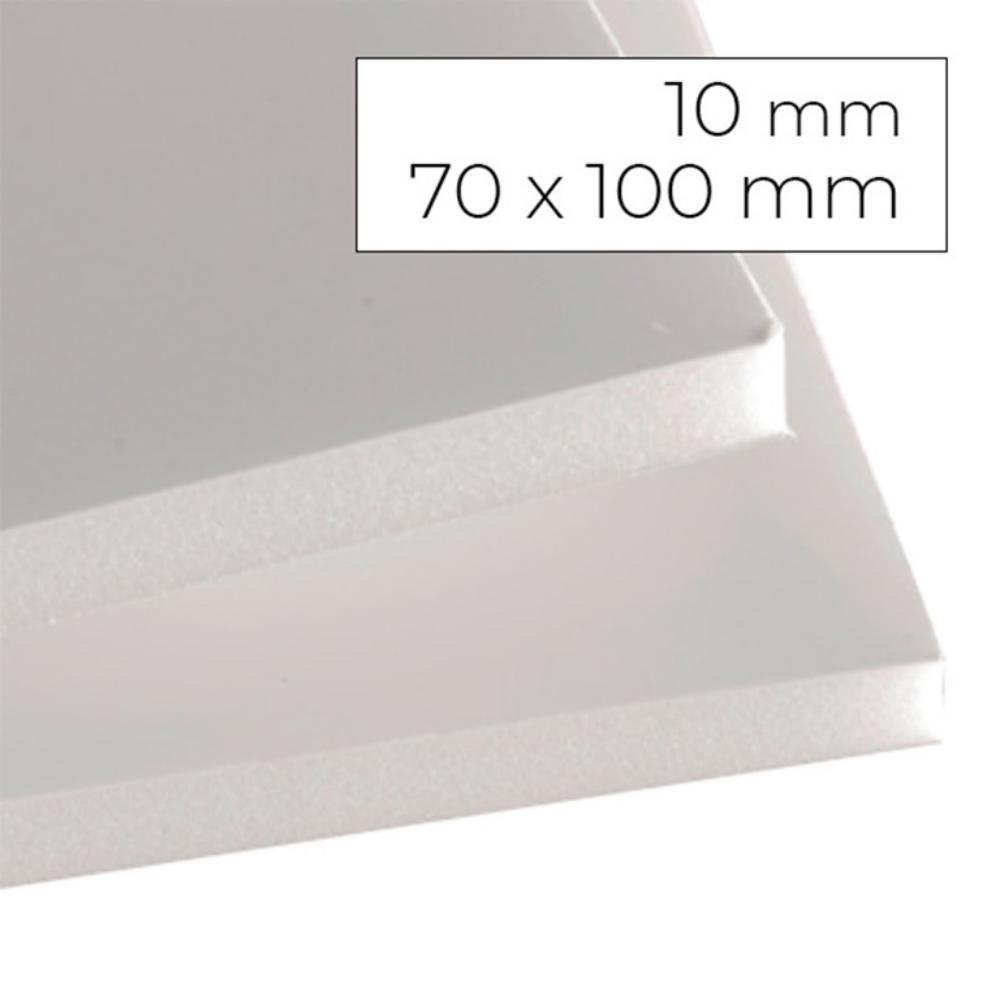 CARTÓN PLUMA YOSAN 10 MM (BLANCO) · 70×100 CM · LIGERO Y RÍGIDO · CORTE LIMPIO · PINTABLE/DECORABLE