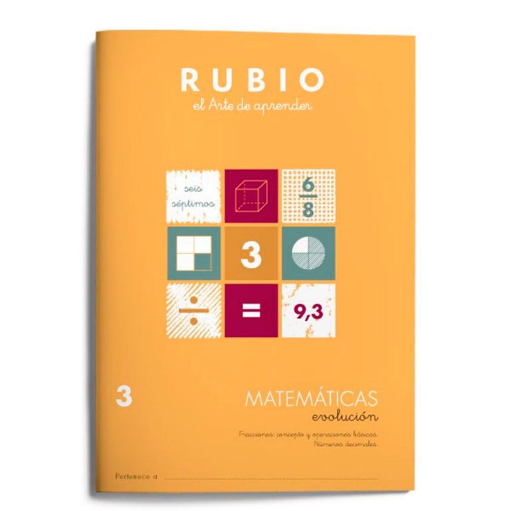 CUADERNO RUBIO MATEMATICAS EVO