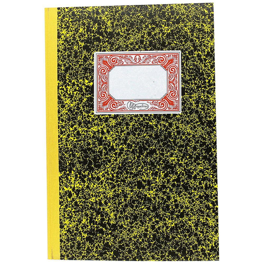 CUADERNO CARTONÉ MIQUELRIUS FOLIO NATURAL 210 × 307 MM – CUENTAS CORRIENTES, 100 HOJAS FOLIADAS (MR3016)