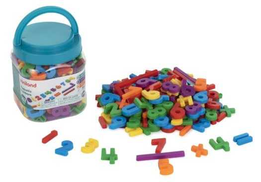 NÚMEROS MAGNÉTICOS – 162 PIEZAS