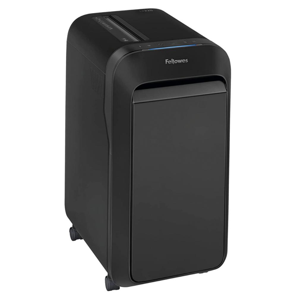DESTRUCTORA DE DOCUMENTOS FELLOWES LX-220 – MINICORTE P-4 (HASTA 20 HOJAS) – PAPELERA 30 L, 100% ANTI-ATASCOS, SAFESENSE