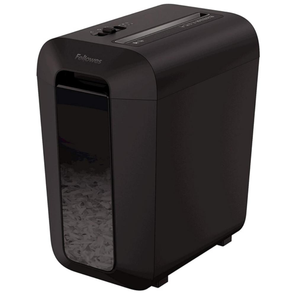 DESTRUCTORA DE DOCUMENTOS FELLOWES LX65 – CORTE EN PARTÍCULAS P-4 (HASTA 10 HOJAS) – PAPELERA 22 L, SAFESENSE, CABEZAL PIVOTANTE