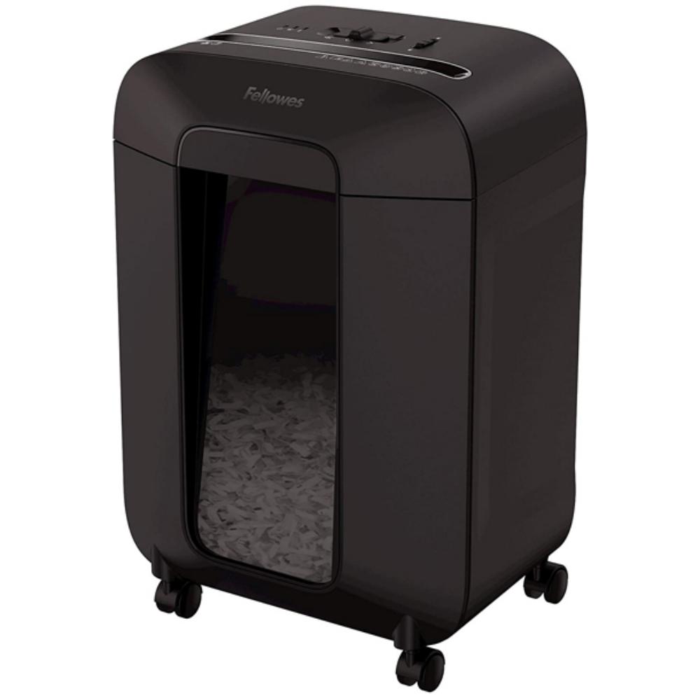 DESTRUCTORA DE DOCUMENTOS FELLOWES LX85 – CORTE EN PARTÍCULAS P-4 (HASTA 12 HOJAS) – PAPELERA 19 L, RETROCESO AUTOMÁTICO, SAFESENSE
