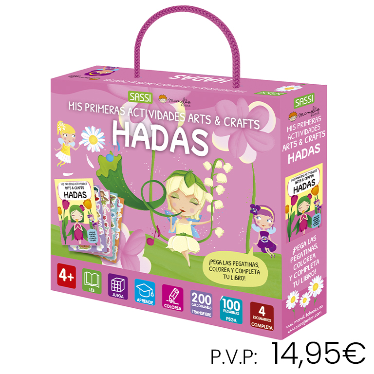 LIBRO+PUZZLE MANOLITO HADAS (MIS PRIMERAS ACTIVIDADES ARTS & CRAFTS) – LIBRO Y KIT INFANTIL