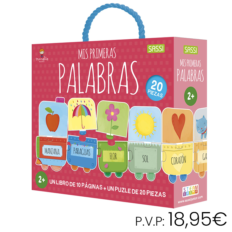 LIBRO+PUZZLE MANOLITO MIS PRIMERAS PALABRAS (MI PRIMER…) – LIBRO + PUZLE GIGANTE