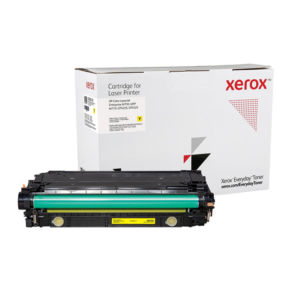 XEROX EVERYDAY TONER PARA HP LJ M750 (CE342A/CE272A/CE742A) Nº 651A / 650A / 307A. AMARILLO
