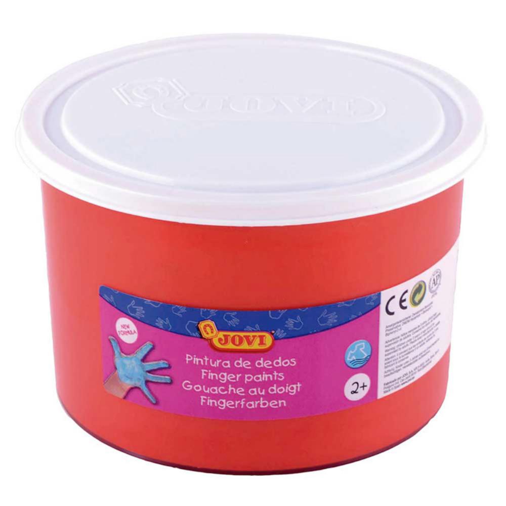 PINTURA DEDOS JOVI 500CC BERMELLON