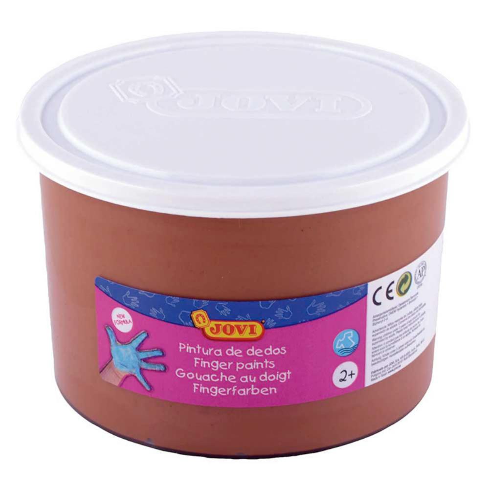 PINTURA DEDOS JOVI 500CC MARRON