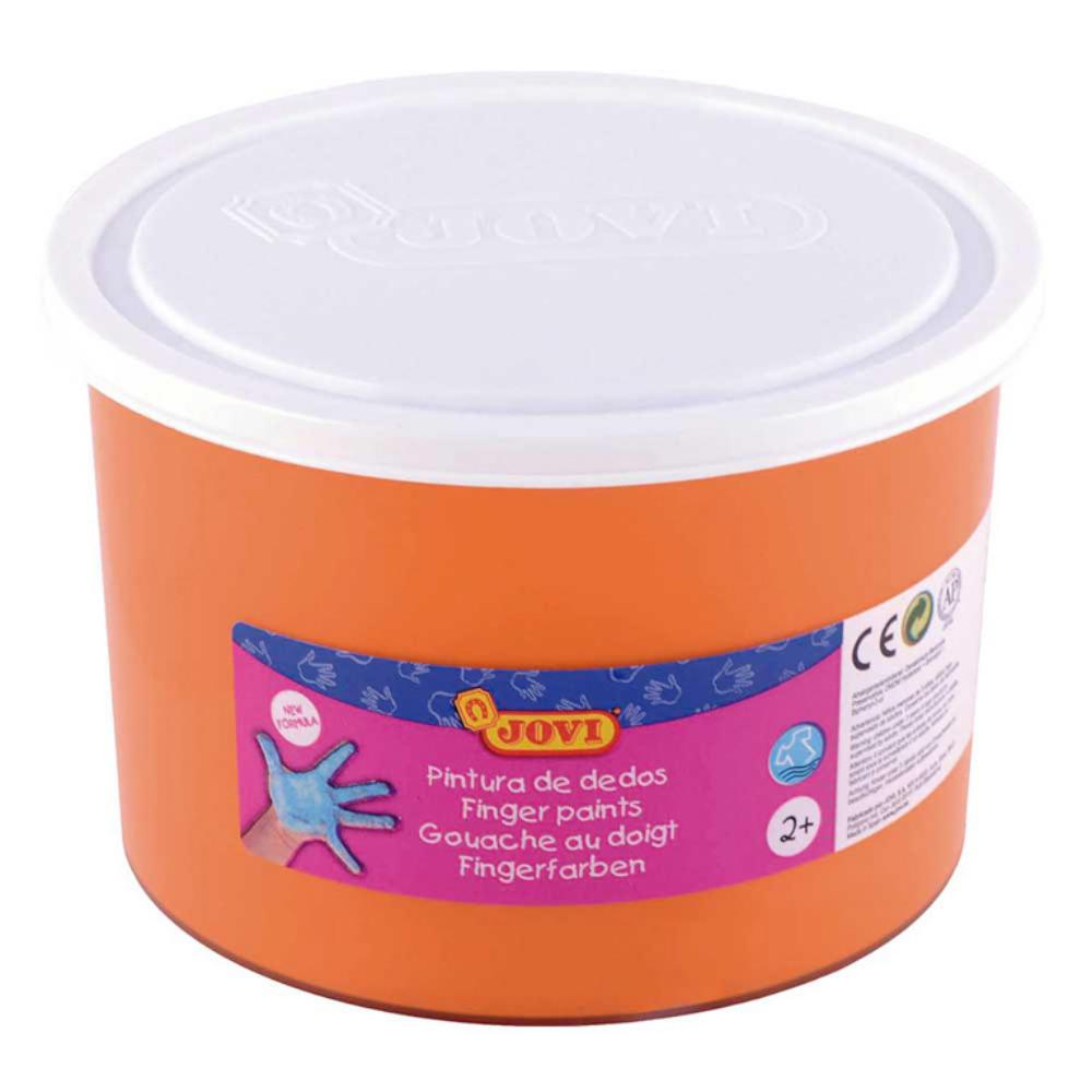 PINTURA DEDOS JOVI 500CC NARANJA