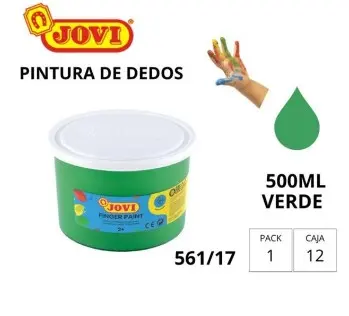 PINTURA DEDOS JOVI 500CC VERDE