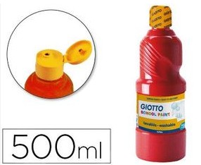 TÉMPERA LÍQUIDA GIOTTO 500 ML ROJO
