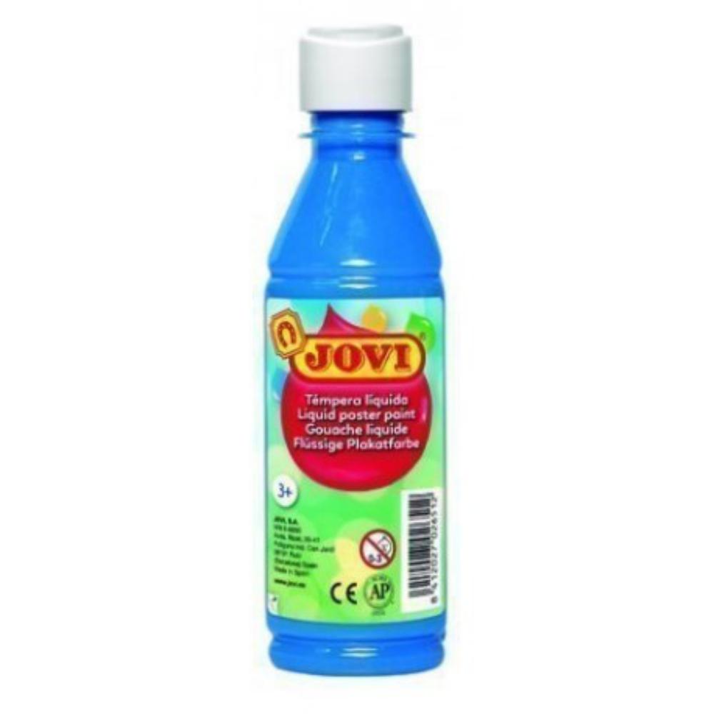 TEMPERA JOVI 250ML AZUL CYAN 