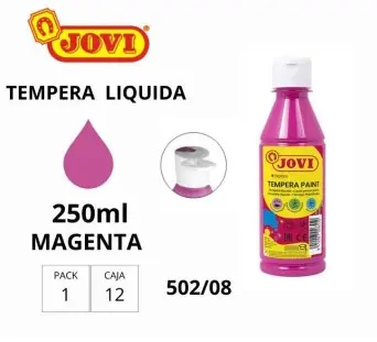 TEMPERA JOVI 250GR MAGENTA 