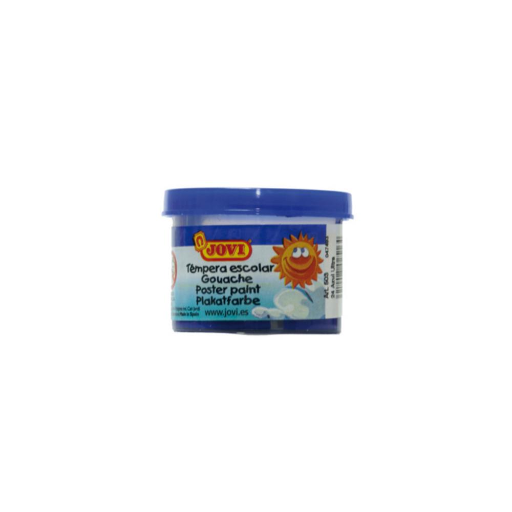 TÉMPERA JOVI ESCOLAR 35CC AZUL ULTRAMAR