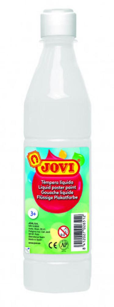 TÉMPERA JOVI LÍQUIDA ESCOLAR 500ML BLANCO