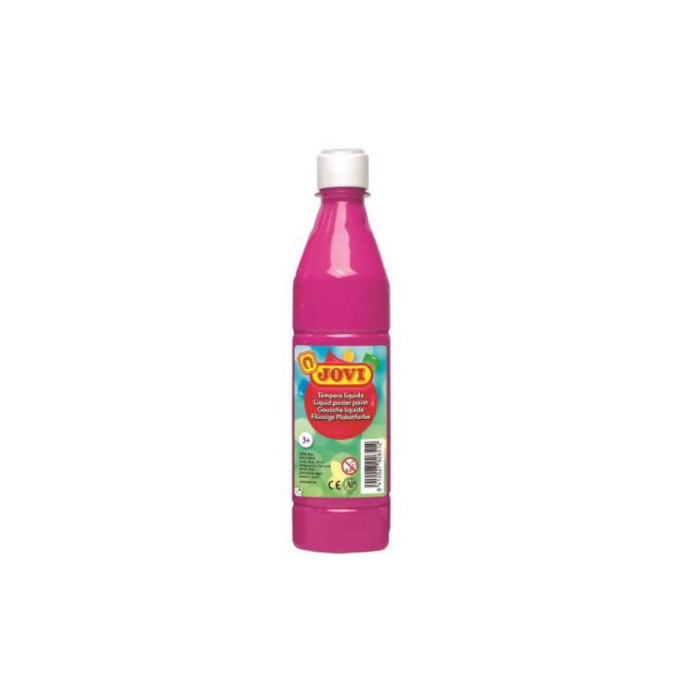 TÉMPERA JOVI LÍQUIDA ESCOLAR 500ML MAGENTA