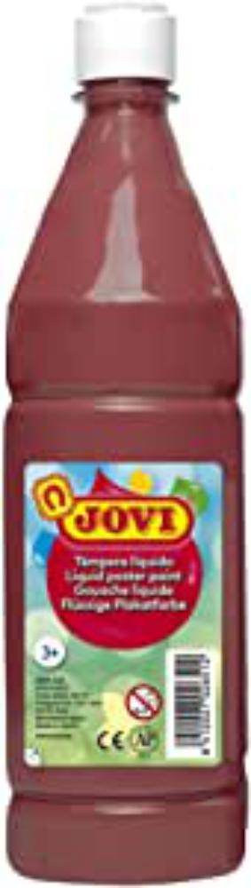 TÉMPERA JOVI LÍQUIDA ESCOLAR 500ML MARRON