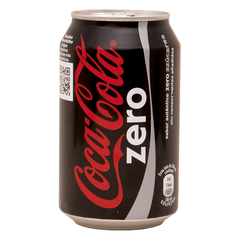 REFRESCO COCACOLA ZERO BOTE 330CC