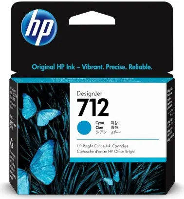 HP CARTUCHO Nº 712 CIAN 3ED67A