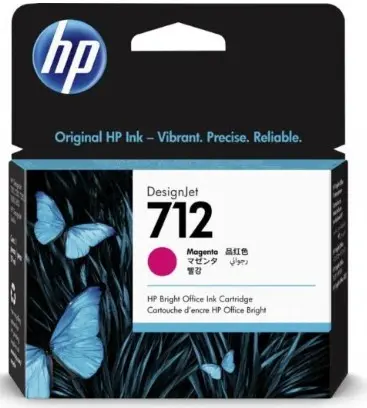 HP CARTUCHO Nº 712 MAGENTA 3ED68A