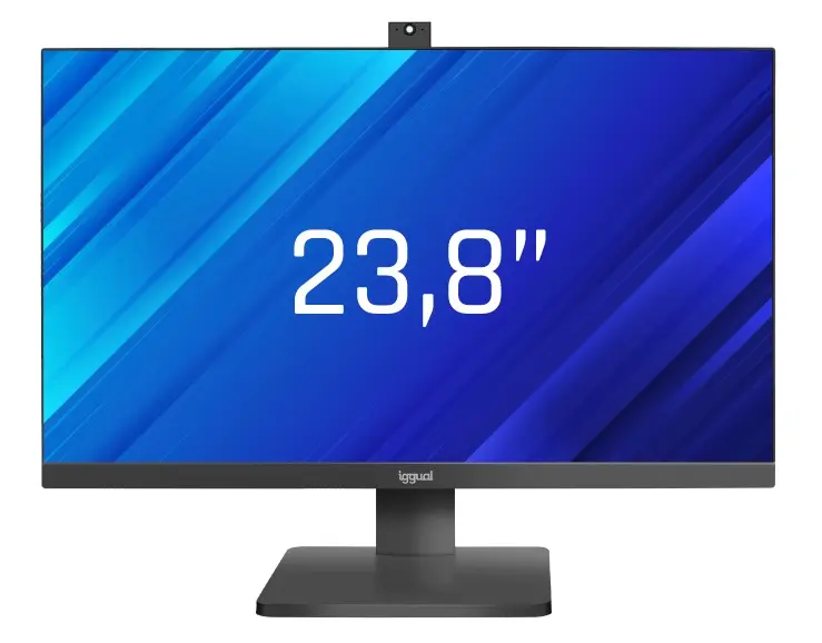 MONITOR IGGUAL 23,8" IPS FHD 100 HZ CON WEBCAM – ML24WC