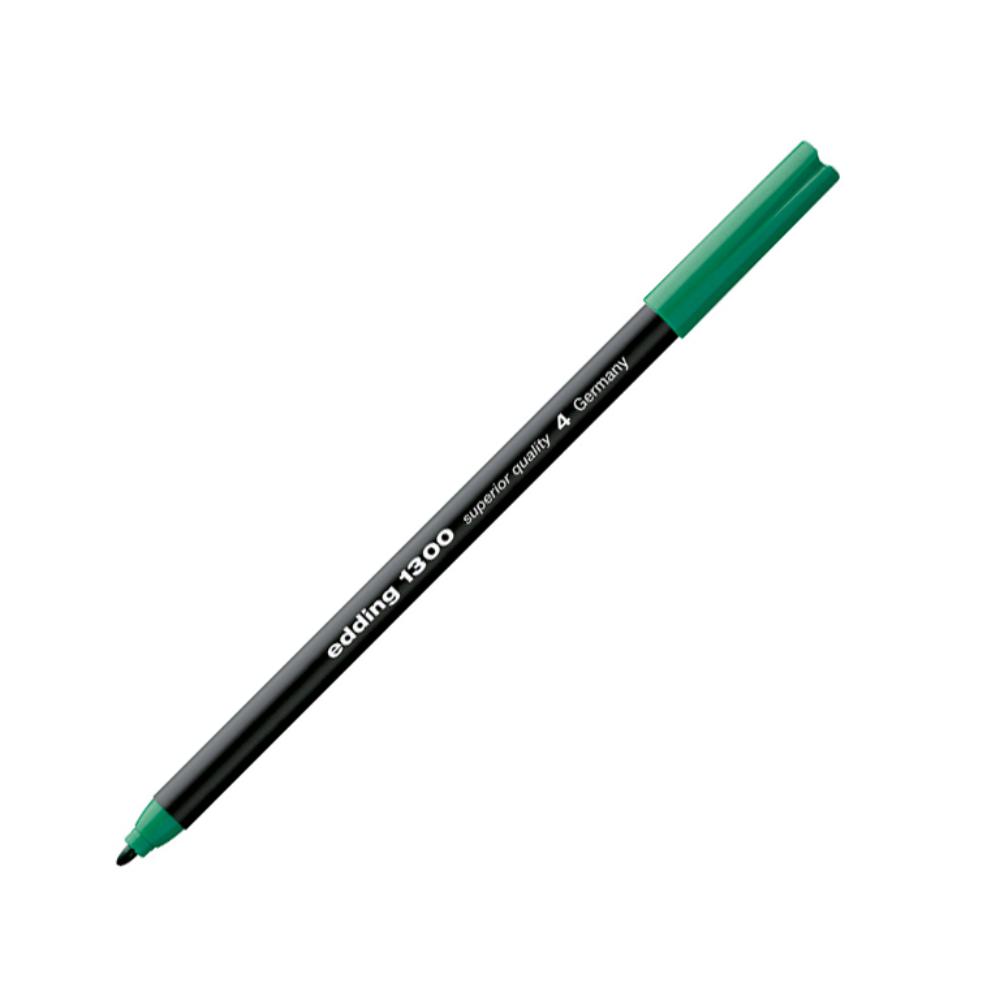 ROTULADOR EDDING PUNTA DE FIBRA 1300 – PUNTA REDONDA 2 MM VERDE