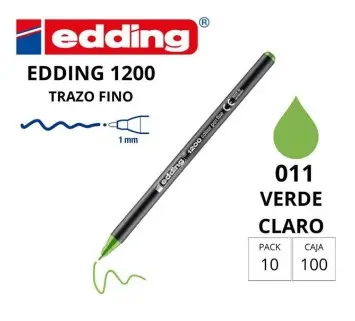 ROTULADOR EDDING 1200 VERDE CLARO