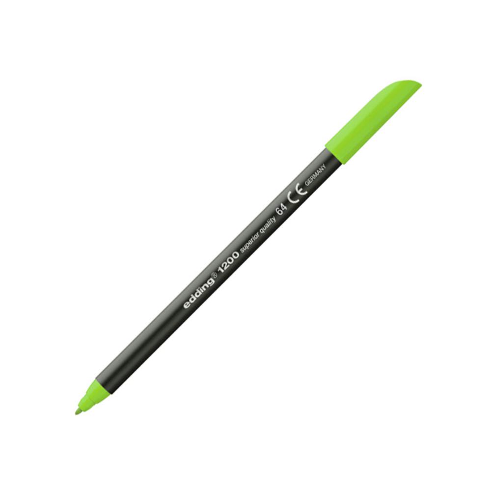 ROTULADOR EDDING PUNTA DE FIBRA 1200 – PUNTA REDONDA 0,5 MM VERDE NEON