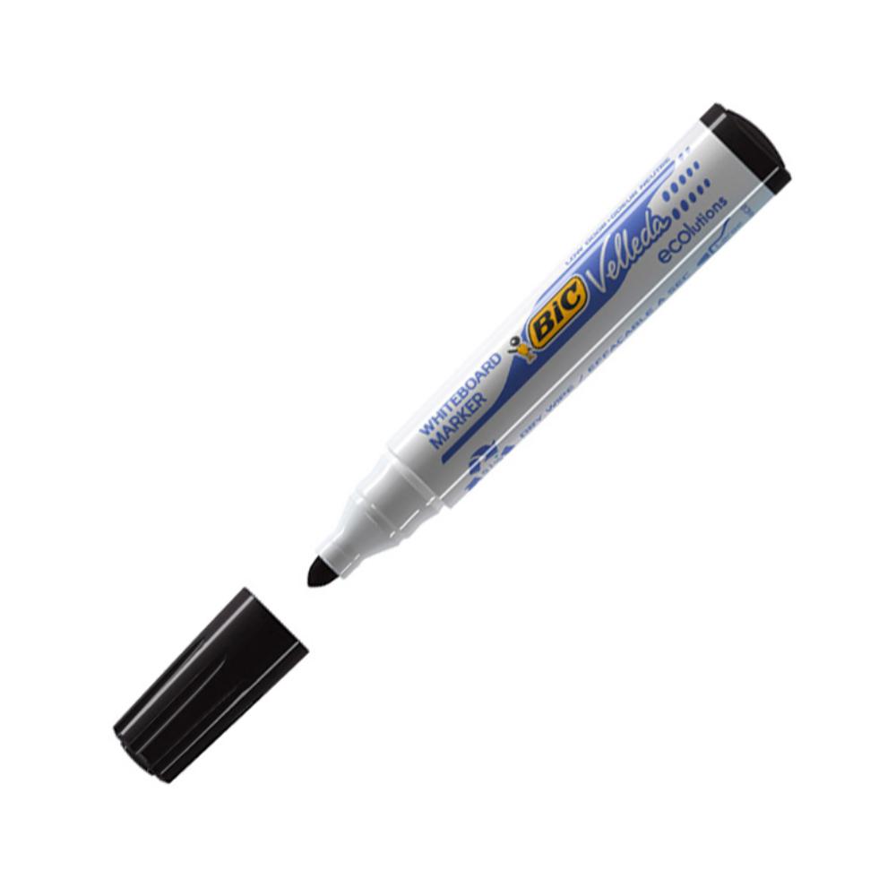 ROTULADOR BIC VELLEDA 1701 PIZARRA NEGRO PUNTA REDONDA 1,3 MM