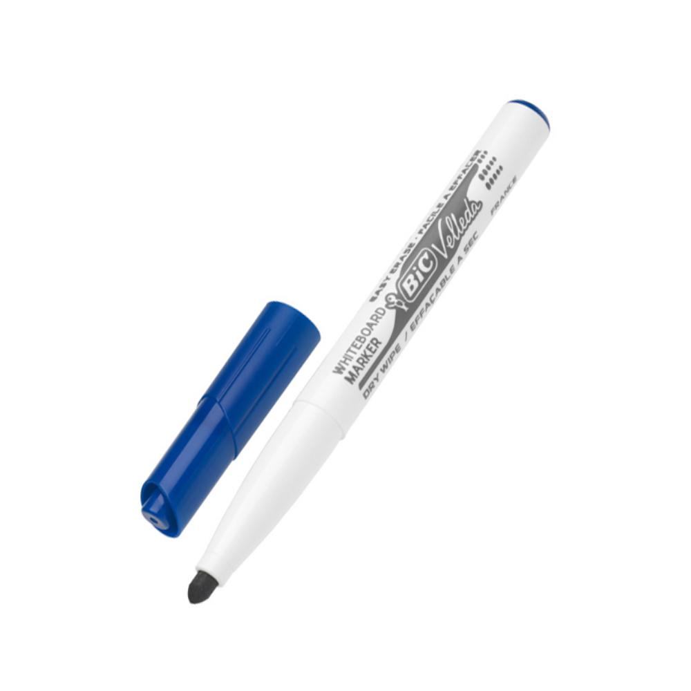 ROTULADOR BIC VELLEDA 1741 PIZARRA AZUL PUNTA REDONDA 1,4 MM