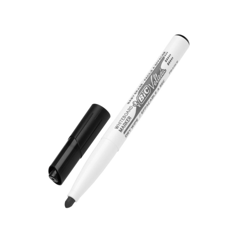 ROTULADOR BIC VELLEDA 1741 PIZARRA NEGRO PUNTA REDONDA 1,4 MM