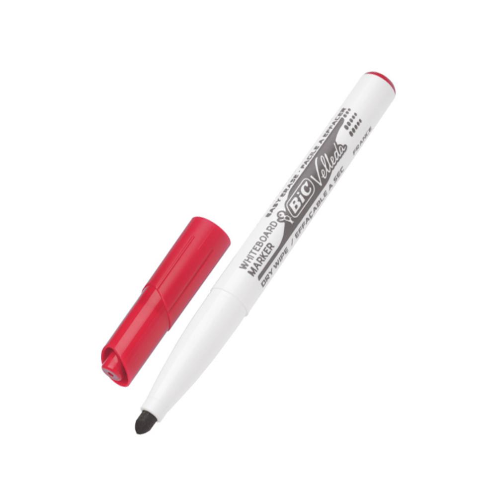 ROTULADOR BIC VELLEDA 1741 PIZARRA ROJO PUNTA REDONDA 1,4 MM