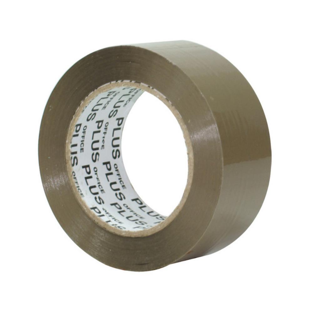 CINTA DE PRECINTO MARRÓN RAYLU PAPER 50 MM × 132 M · 45 µm · BOPP · ALTA ADHERENCIA · CORTE FÁCIL