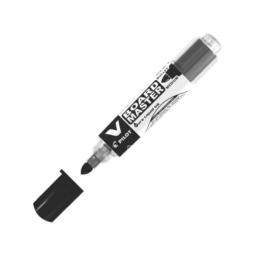 ROTULADOR PILOT V-BOARD MASTER – ROTULADOR PIZARRA BLANCA – NEGRO – PUNTA CÓNICA 2,3 MM