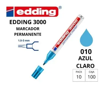 ROTULADOR EDDING 3000 AZUL CLARO 
