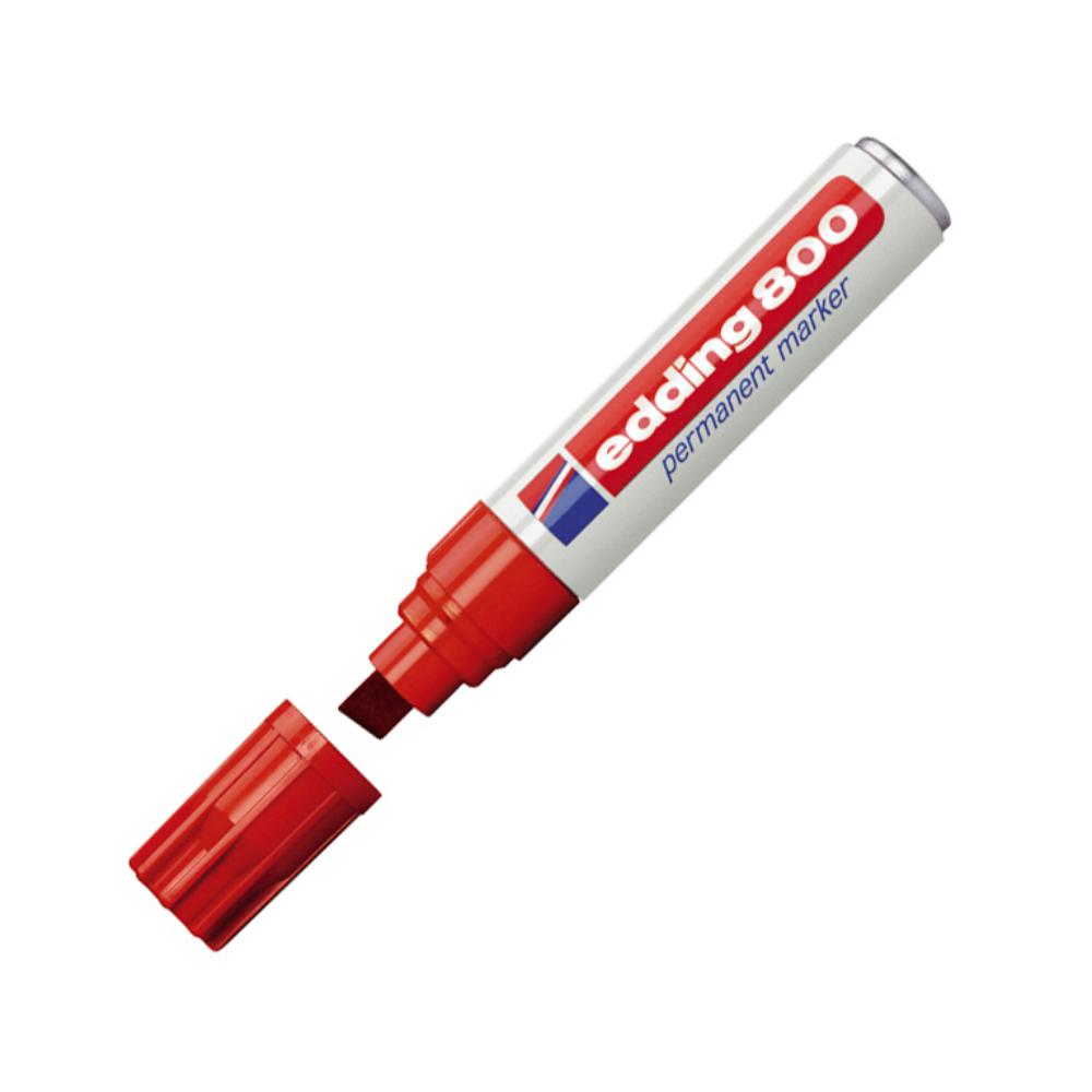 ROTULADOR EDDING PERMANENTE 800 ROJO