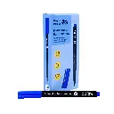 ROTULADOR PERMANENTE RAYLU PAPER DATA PEN  MEDIO 1 MM AZUL