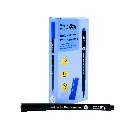 ROTULADOR PERMANENTE RAYLU PAPER DATA PEN  MEDIO 1 MM NEGRO