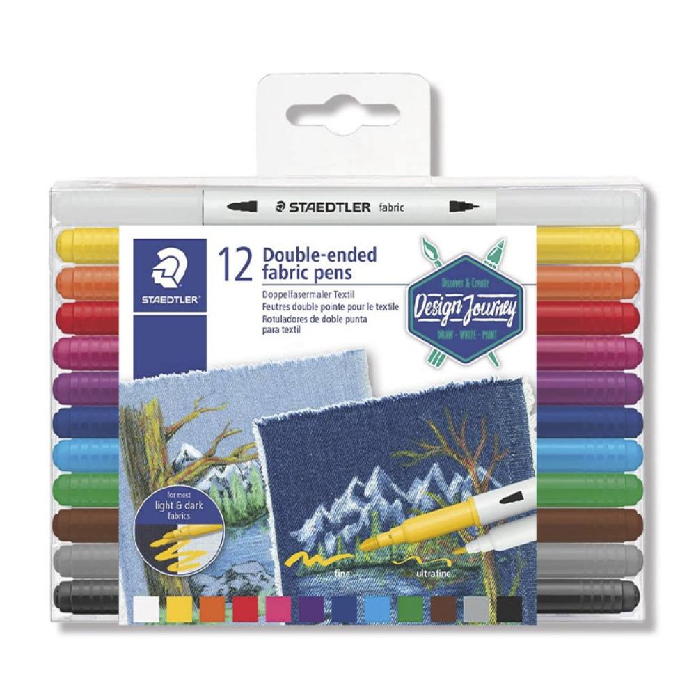 ROTULADOR STAEDTLER ESTUCHE 12 UDS LUMOCOLOR PERMANENTES DOBLE PUNTA REF. 3190 TB12