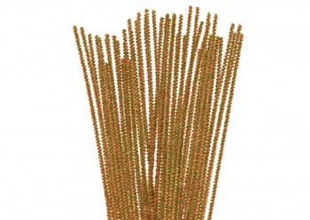 LIMPIAPIPAS CHENILLA ORO 4MM X 30CM – PACK 50U