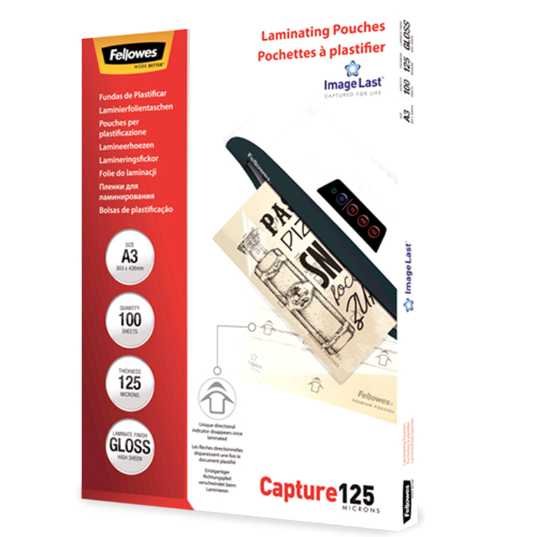 FUNDA PLASTIFICAR FELLOWES 125