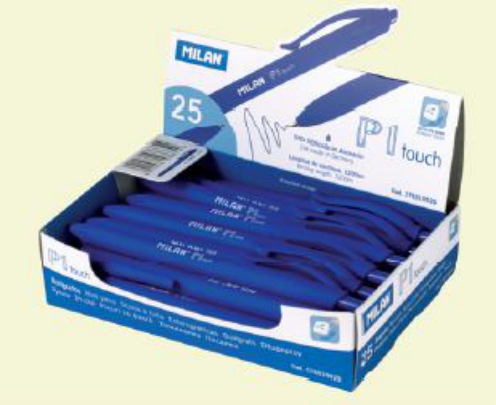 BOLÍGRAFO MILAN P1 TOUCH AZUL