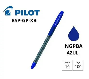 BOLÍGRAFO PILOT BPS GP AZUL 