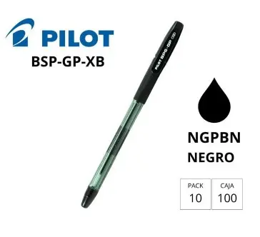 BOLÍGRAFO PILOT BPS GP NEGRO