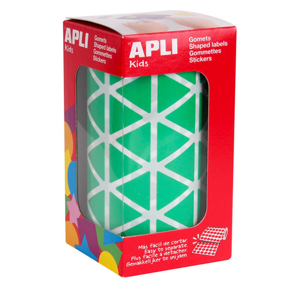 GOMETS APLI TRIANGULO 20,0 VERDE ROLLO