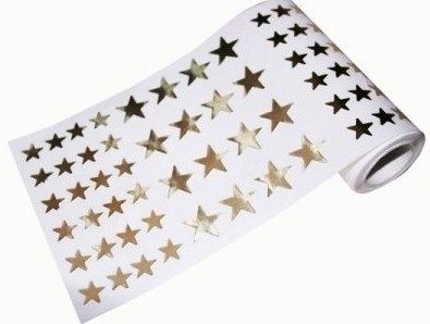 GOMETS CIRCULO ESTRELLA ORO