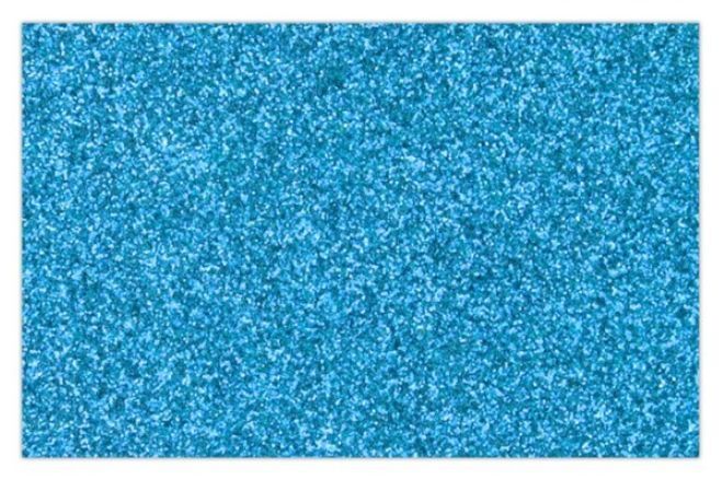 HOJAS DE GOMA EVA CON PURPURINA  – LÁMINAS UNICOLOR (AZUL CLARO – 40x60x0,2 CM)