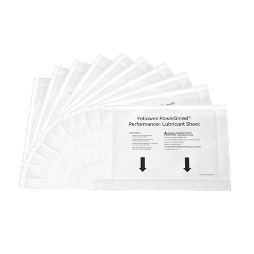 HOJAS LUBRICANTES FELLOWES DES